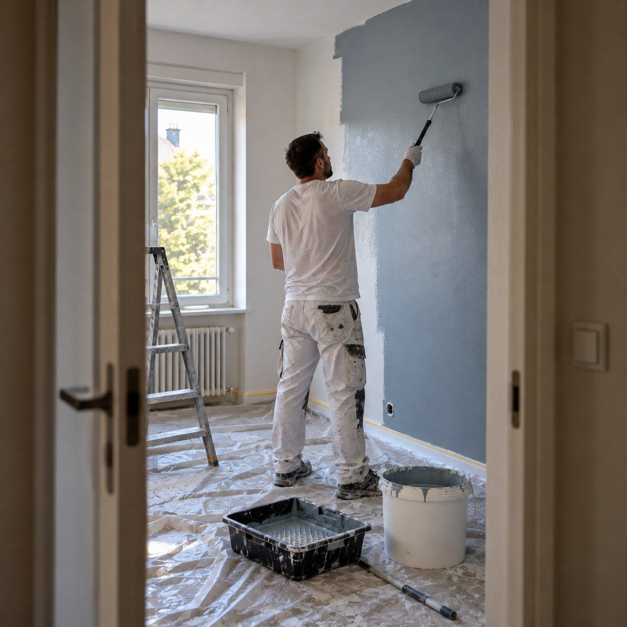 Kevin Gimenez, peinture intérieure à Saint-Gaudens